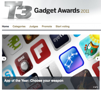 T3 Gadget Awards