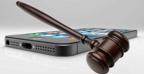 mobile devices in lawsuits