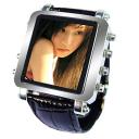 Metallic Video Watch with OLED Screen